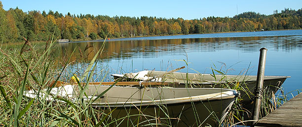 Båtar i Töllsjön