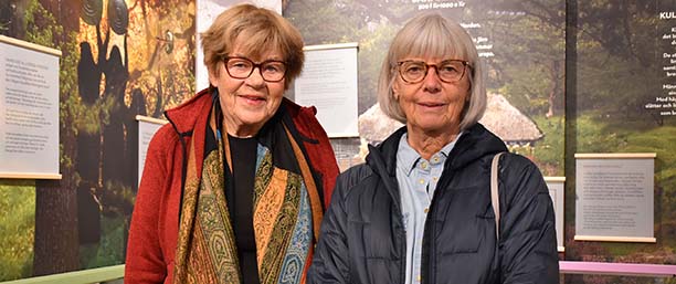 Marianne Andersson och Margareta Rehn, två av eldsjälarna bakom Vårgårda Museum.
